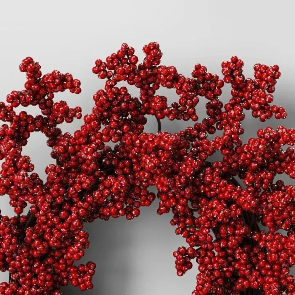 Target Room Essentials Christmas Berry Mini Artificial Wreath Red - 2024‎